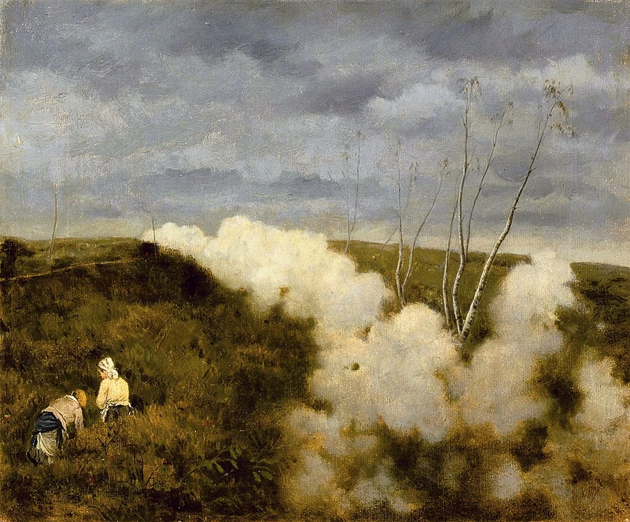 Giuseppe De Nittis - Passa il treno, Pinacoteca De Nittis, Barletta